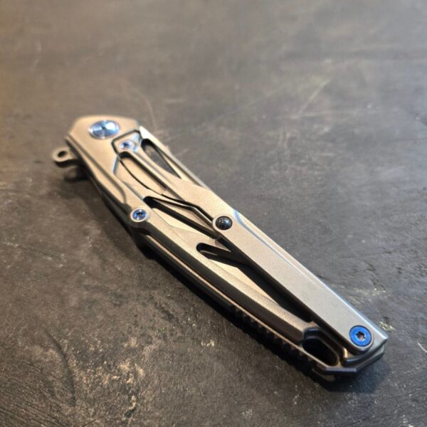 Rike Knives RK-11952-1 in Gray Titanium and N690CO
