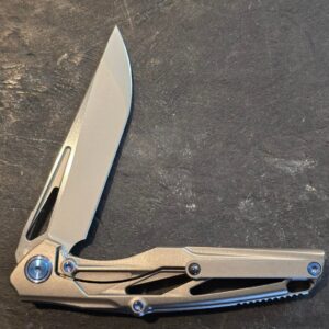 Rike Knives RK-11952-1 in Gray Titanium and N690CO