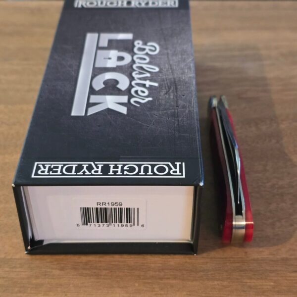 Rough Ryder Bolster Lock Red Bone Barlow RR1959