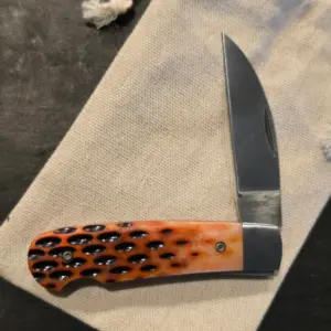 Watchman Brother 1506 with Bone Grips, Lock Back Pocket Knife knife for sale