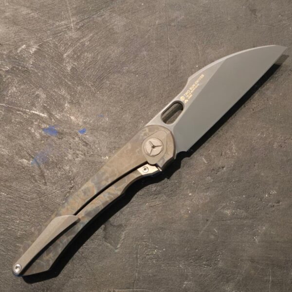 TwoSun TS140 Bowhead in M390 With Factory Custom Finished Titanium