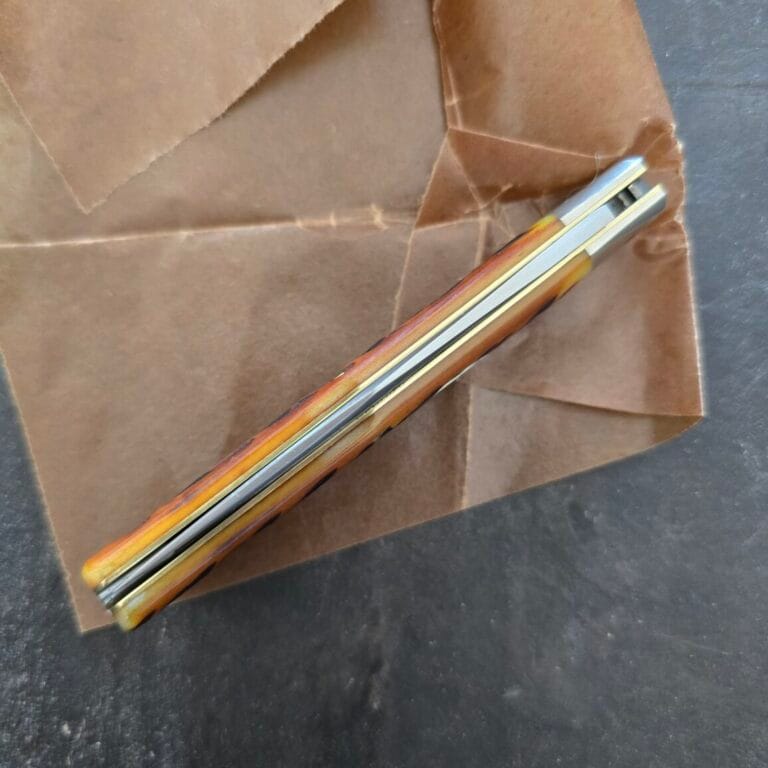 Great Eastern Cutlery #421125 LB Antique Yellow Jigged Bone PROTOTYPE