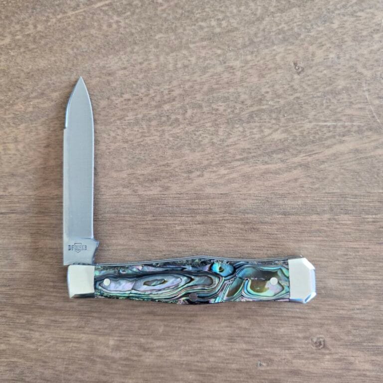Titusville Cutlery Lexingtonian in Genuine Paua Abalone and 1095 by Daniels 2025 1 of 30