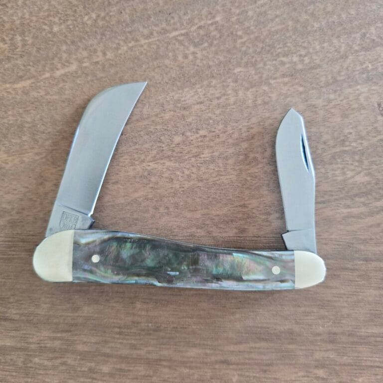 Titusville Cutlery Rooster Comb in Genuine Black Lip Pearl by Daniels 2025 (1 of 12)