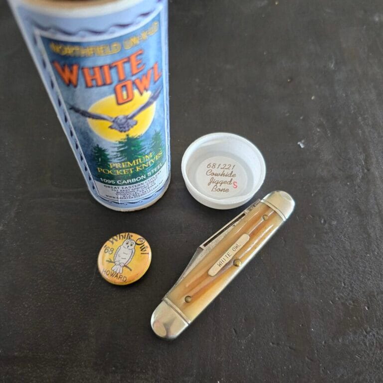 Great Eastern Cutlery #681221 Cowhide Jigged Bone HEAVILY USED