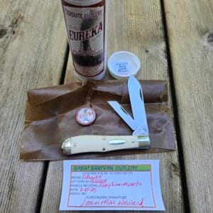 Great Eastern Cutlery #922225 Ivory Linen Micarta PROTOTYPE