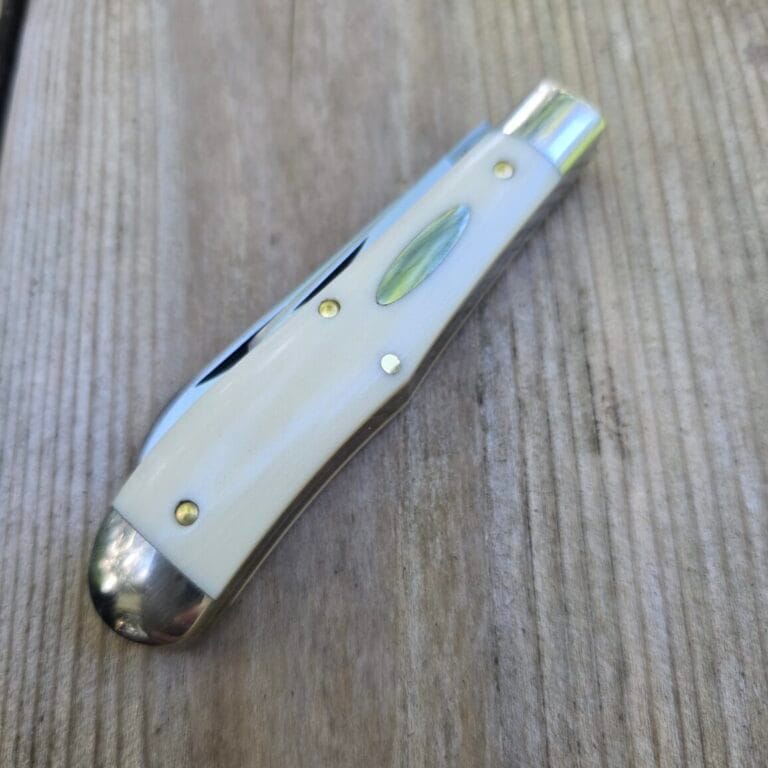 Great Eastern Cutlery #922225 Ivory Linen Micarta PROTOTYPE