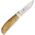 Karesuando 4021N Johtalit Hikers Natural Drop Point knife for sale