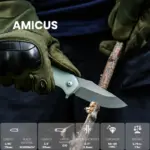 Kizer Amicus Button Lock G10 Handle L3002A2 knife for sale