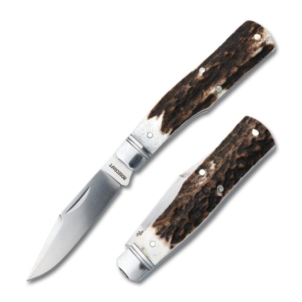 RoseCraft Blades Savage Creek Gunstock in Genuine Stag RCT014-ST