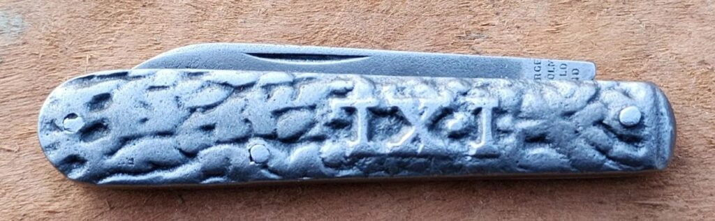 Vintage English jack knife I*XL George Wostenholm Sheffield England – gallery image 3