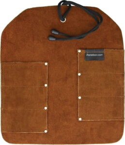 6 pocket leather knife roll knives for sale