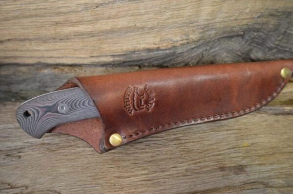 White River Knife & Tool Sendero Black & Maple Richlite – gallery image 1