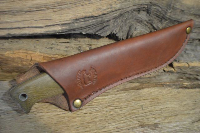 White River Knife & Tool Tom Mack Hunt Olive Drab Micarta S35VN – gallery image 5