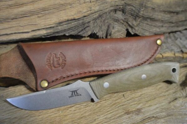 White River Knife & Tool Tom Mack Hunt Olive Drab Micarta S35VN – gallery image 1