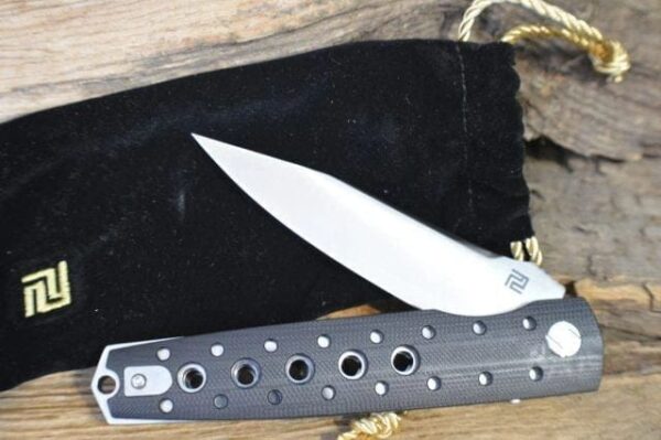Artisan Virginia 1807P D2 Black G-10 Handle knives for sale