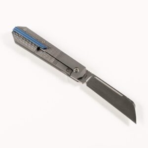 Jack Wolf AFTER HOURS JACK - TITANIUM JIGGED HAND SATIN knives for sale