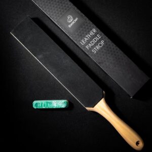 LS6P1 - Dual-sided leather strop for