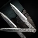 TK_Set1 - Set of forged throwing knives knife for sale