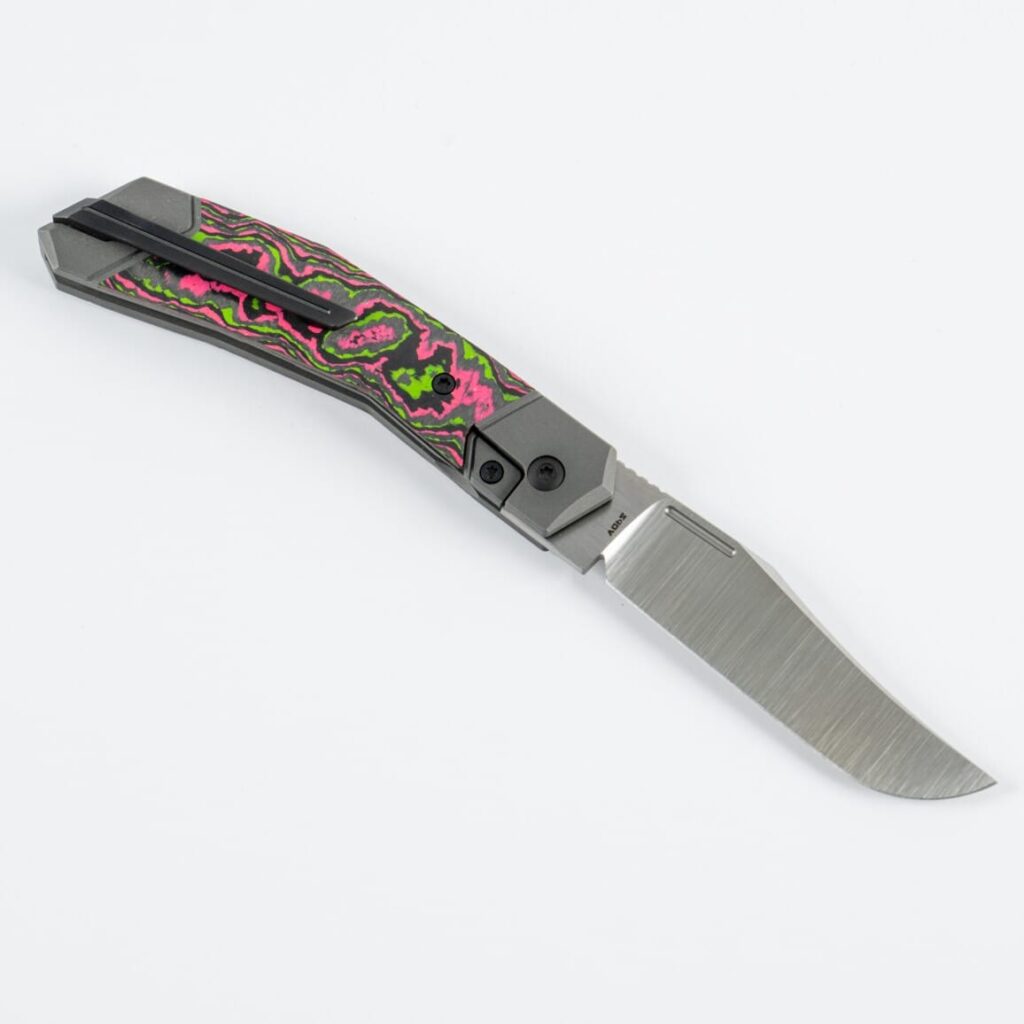BIONIC JACK - CAMOCARBON WATERMELON SUGAR knife for sale