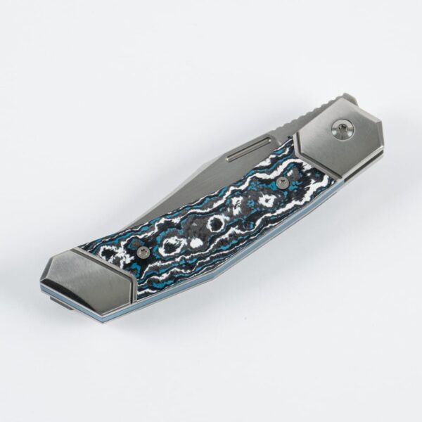 BIONIC JACK - FAT CARBON FROST HAND SATIN knives for sale