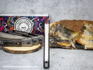 C. Risner Exclusive Hedgehog Single Blade Sheepsfoot Camocarbon-Halloween Night – gallery image 3