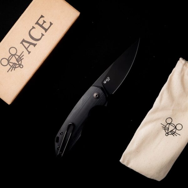 GiantMouse ACE Corta - Black G10 Blackout Discounted "Rescue Mouse" – gallery image 1