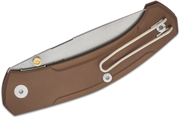 ACE IONA V2-BRONZE ANODIZED ALIMINUM knives for sale