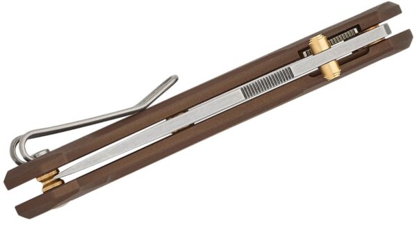 ACE IONA V2-BRONZE ANODIZED ALIMINUM knives for sale