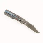 GUNSLINGER JACK - FAT CARBON NEBULA knife for sale