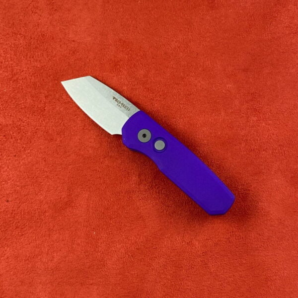 Protech Runt 5 Purple, Magnacut reverse tanto R5401-PURPLE – gallery image 1