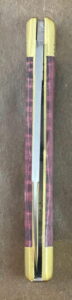 Trestle Pine Knives Gunflint ~ Curly Red Maple Handle knife for sale