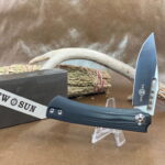 Two Sun T5221-CF M390 Jelly-Jerry Design knives for sale