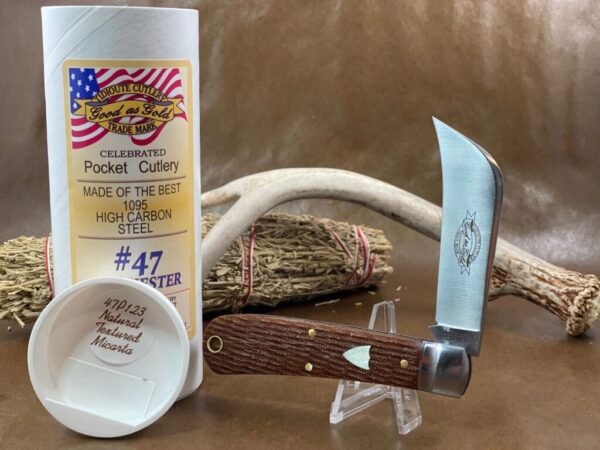 GEC #47P123 Natural Textured Micarta Harvester