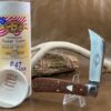 GEC #47P123 Natural Textured Micarta Harvester knife for sale