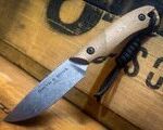 Smith & Sons AXIOM Fixed Blade in Marshgrass Richlite knife for sale