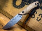 Smith & Sons AXIOM Fixed Blade in Marshgrass Richlite knives for sale