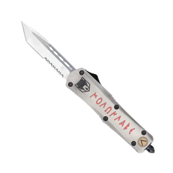 CobraTec Medium FS-3 Molon Labe Tanto Serrated – gallery image 1