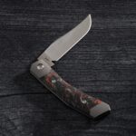 MINI CYBORG JACK - FAT CARBON DARK MATTER ORANGE knives for sale