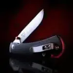 Smith & Sons OX G10 Linerlock in Black with Red accents knife for sale