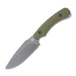 RoseCraft Blades F1 Fixed Blade RCF001 in 1095 Carbon Steel and OD Green G10 knife for sale