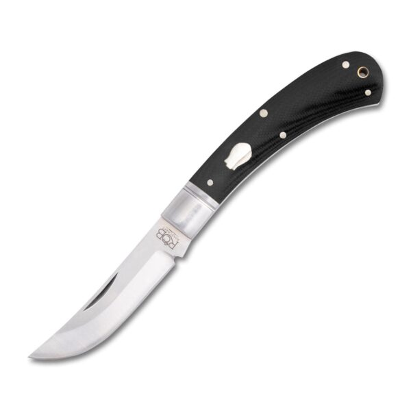 RoseCraft Blades Little Riverbend Skinner Black Micarta RCT001-BM