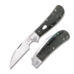 RoseCraft Blades Clinch River Swayback Smoky Gray Bone RCT005-GY knife for sale