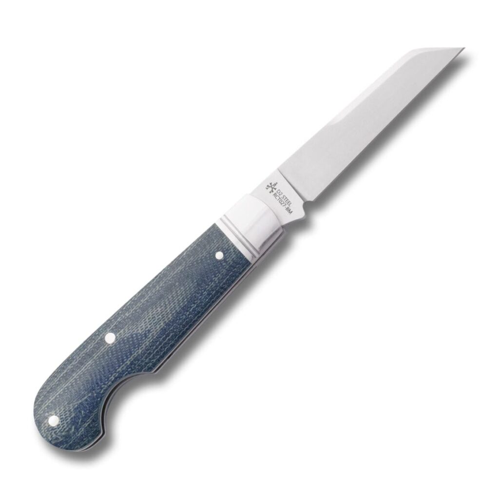 RoseCraft Blades Elk River Easy Open Jack in Denim Micarta RCT027-BM – gallery image 3