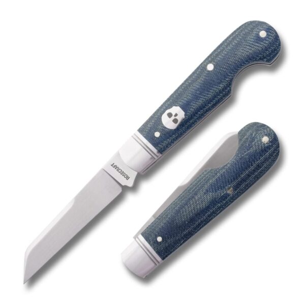 RoseCraft Blades Elk River Easy Open Jack in Denim Micarta RCT027-BM – gallery image 1