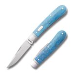 RoseCraft Blades Buffalo River Jack Bora Bora Blue Bone RCT030-BBB knife for sale