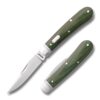 RoseCraft Blades Buffalo River Jack Green Micarta RCT030-DGM