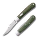 RoseCraft Blades Buffalo River Jack Green Micarta RCT030-DGM knife for sale
