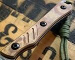 Smith & Sons SHOAL Fixed Blade in Marshgrass Richlite with Kydex Sheath knives for sale