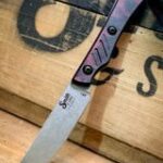 Smith & Sons SHOAL Fixed Blade in Lunar Eclipse Richlite with Kydex and leather sheaths knife for sale